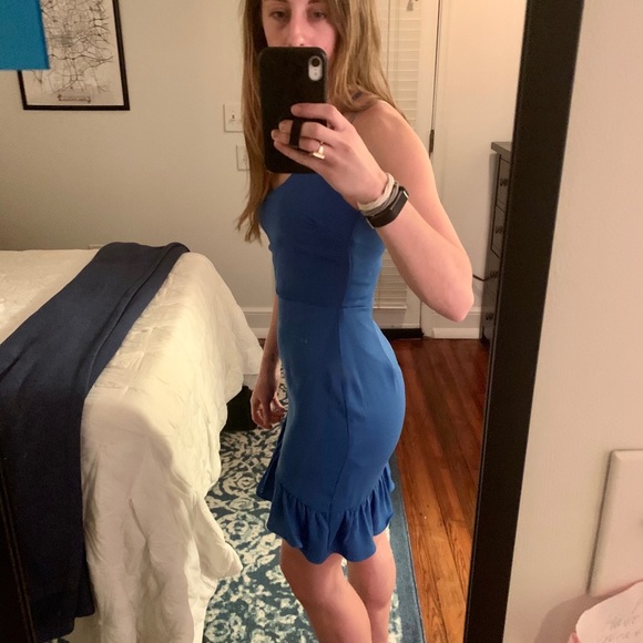 Vestique Royal Blue Cocktail Dress - Picture 9 of 9